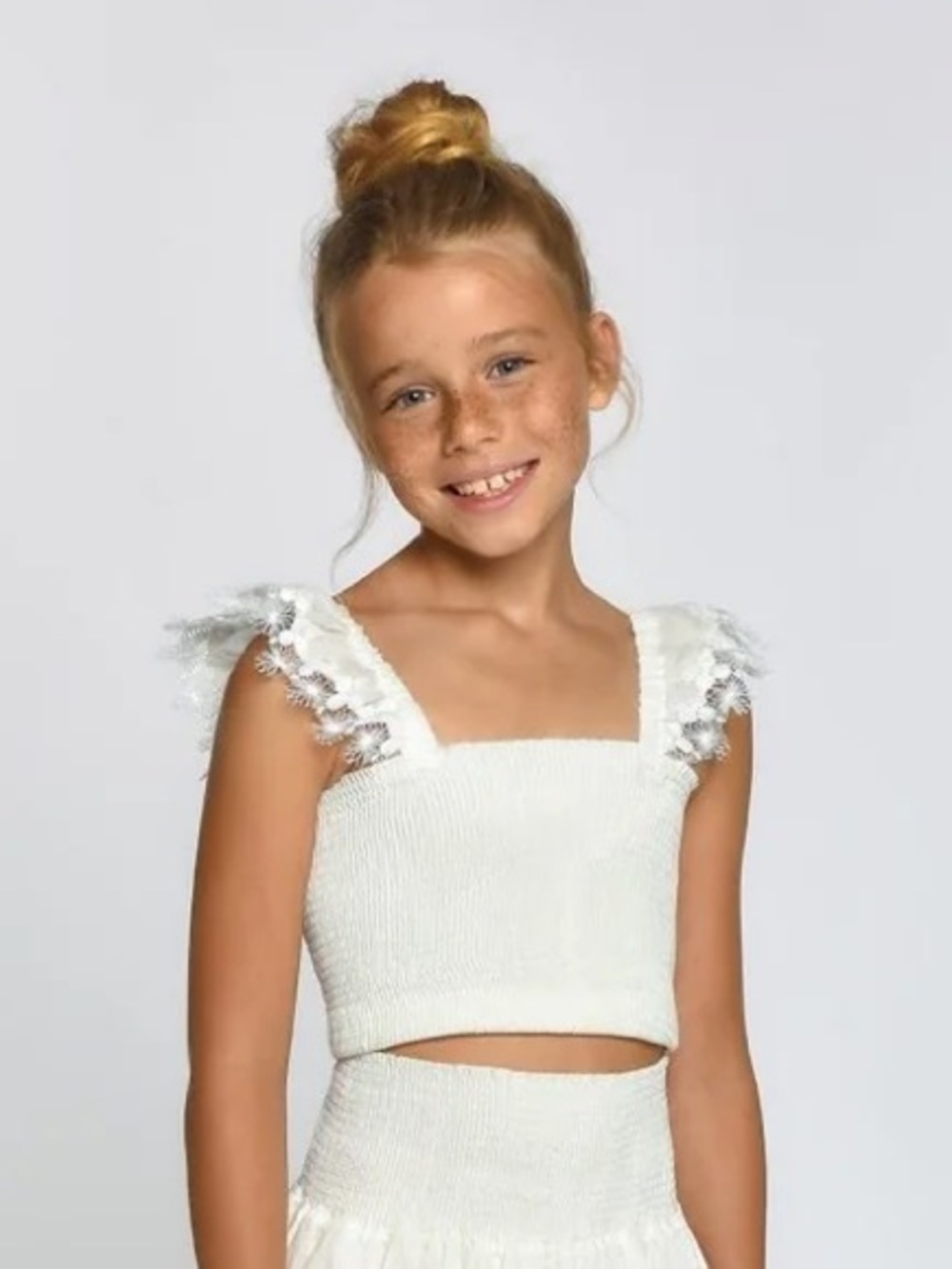 Peixoto Mariel Tank - Girls - white - size L